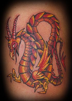 tatouage dragon japonais 501