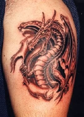 tatouage dragon japonais 523