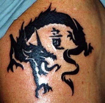tatouage dragon japonais 528