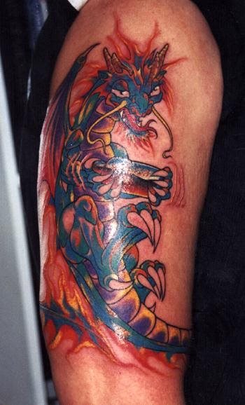 tatouage dragon japonais 539