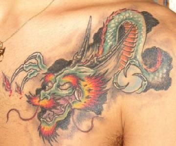 tatouage dragon japonais 540