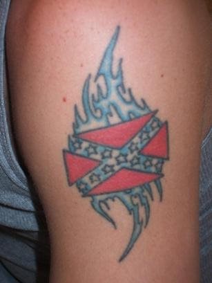 tatouage drapeau 542