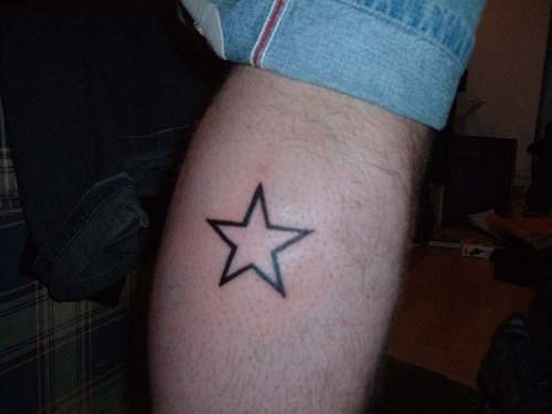 tatouage étoile 1013