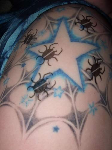 tatouage étoile 1019