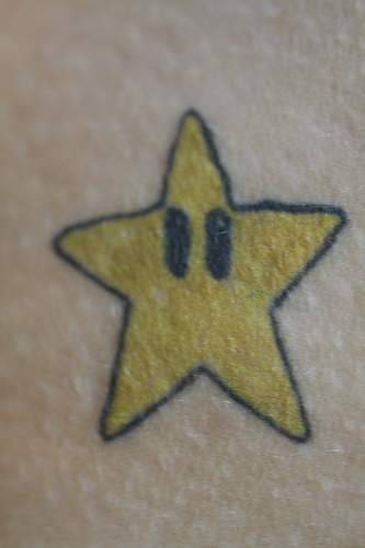 tatouage étoile 1029