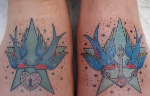 tatouage étoile 1040