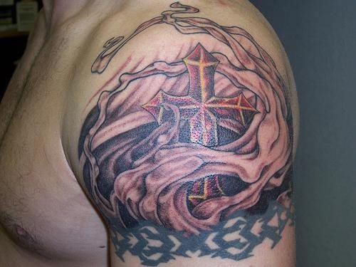 tatouage flamme feu 1056