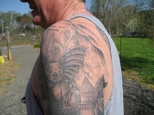 tatouage gargouille 1041