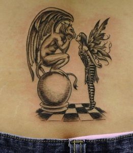 tatouage gargouille 1048