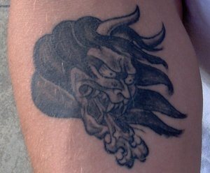 tatouage gargouille 1049