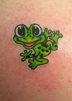 tatouage grenouille 1032
