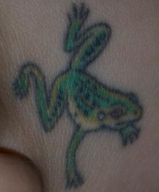 tatouage grenouille 1050