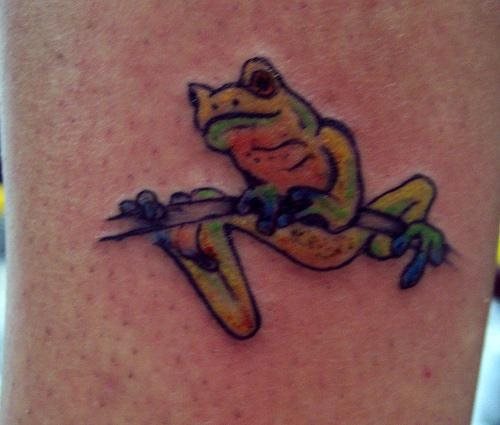 tatouage grenouille 1055