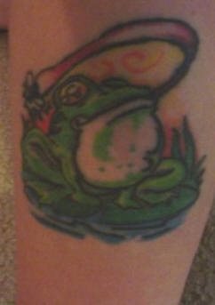 tatouage grenouille 1014
