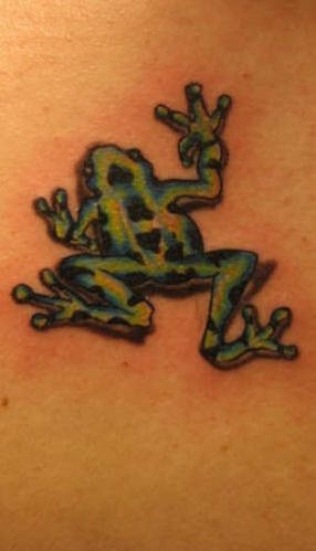 tatouage grenouille 1017