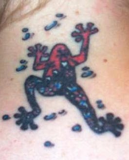 tatouage grenouille 1030