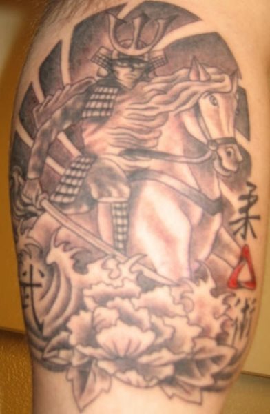 tatouage guerrier 1039