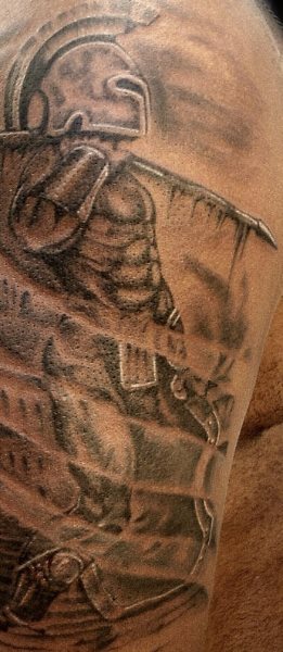 tatouage guerrier 1054