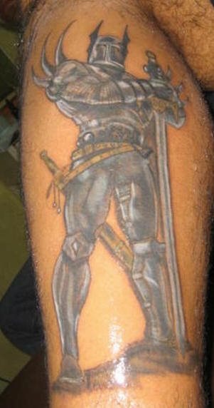 tatouage guerrier 1059