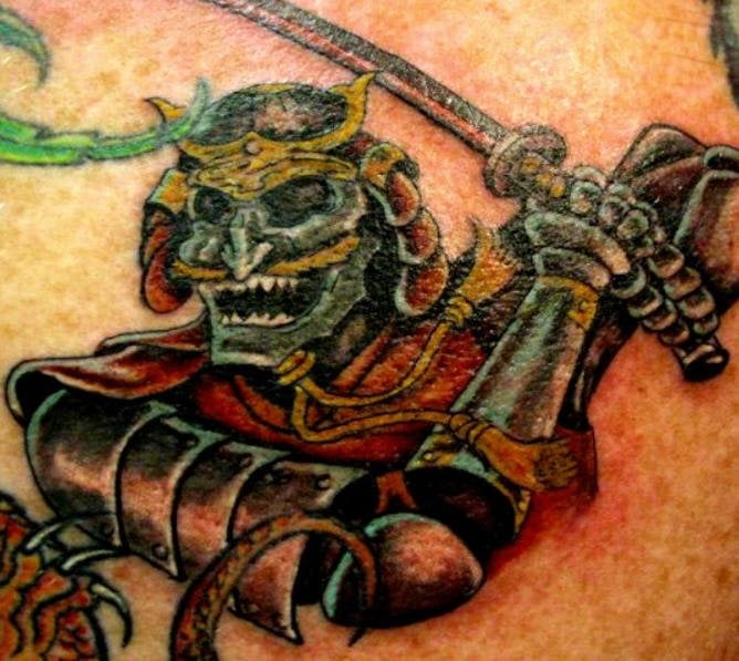 tatouage guerrier 1066