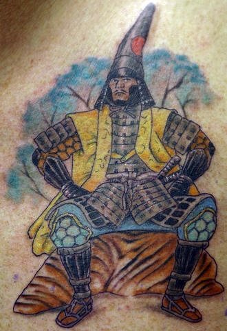 tatouage guerrier 1025