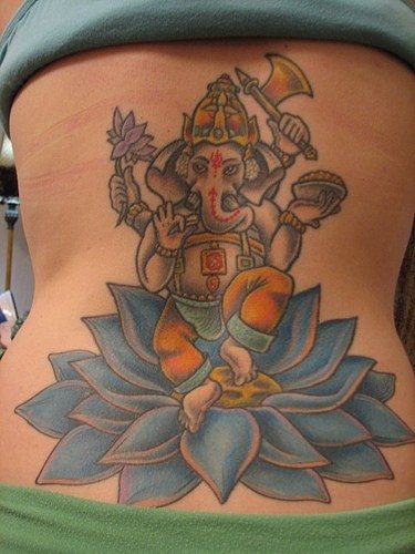 tatouage hindou 1045