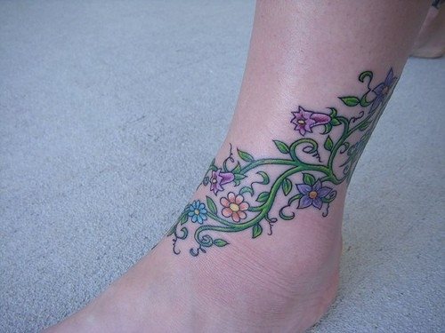 tatouage mollet jambe 1049