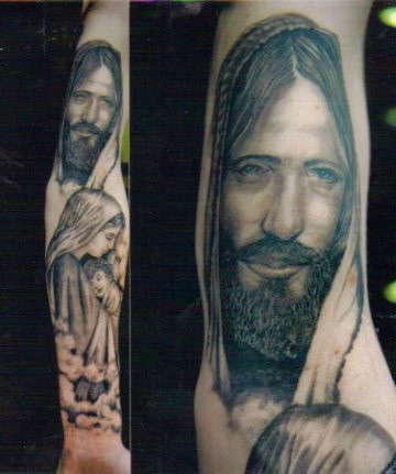 tatouage jesus christ 1042