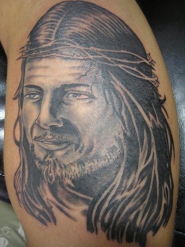 tatouage jesus christ 1048