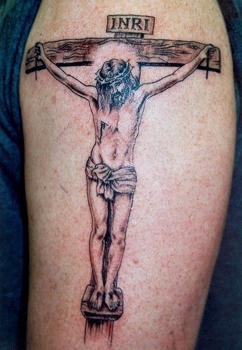 tatouage jesus christ 1050