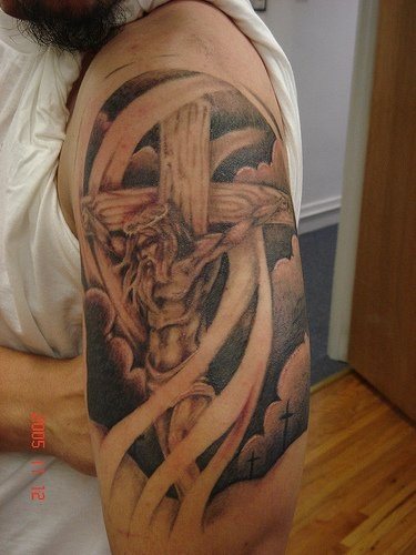 tatouage jesus christ 1053