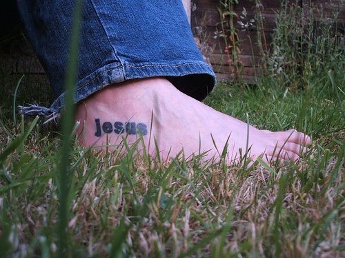 tatouage jesus christ 1054