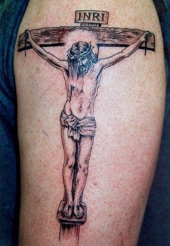 tatouage jesus christ 1007