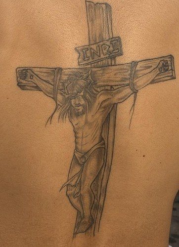 tatouage jesus christ 1017