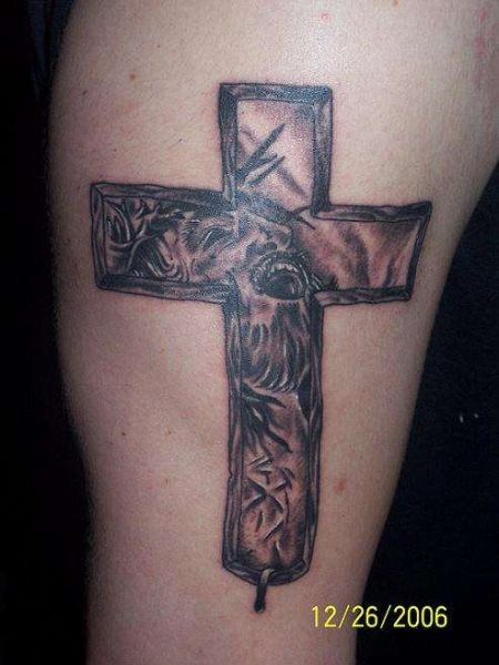 tatouage jesus christ 1019