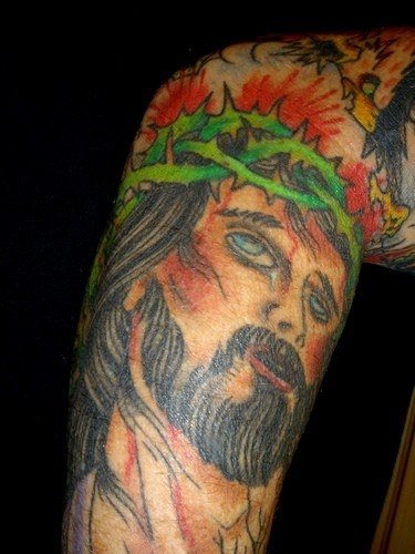 tatouage jesus christ 1020
