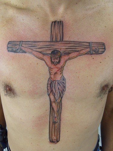 tatouage jesus christ 1025