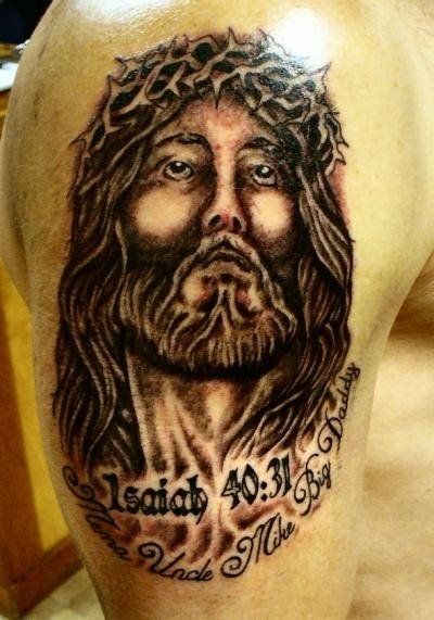 tatouage jesus christ 1031
