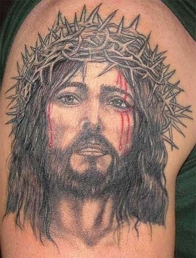tatouage jesus christ 1037