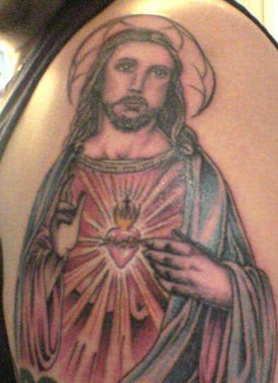 tatouage jesus christ 1040
