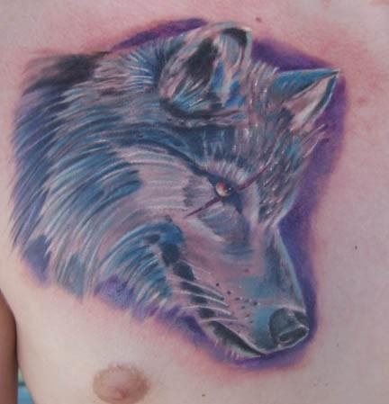 tatouage loup 1030