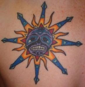 tatouage lune soleil 1052