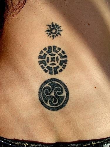 tatouage lune soleil 1058
