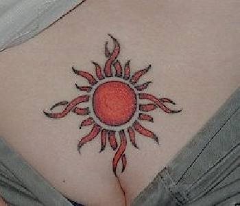 tatouage lune soleil 1031