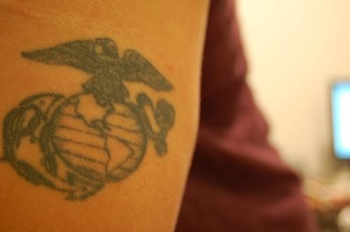 tatouage militaire 1054