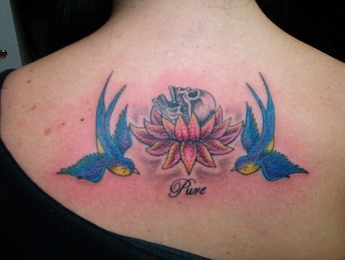 tatouage moineau 1025