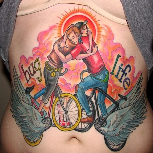 tatouage biker 1011