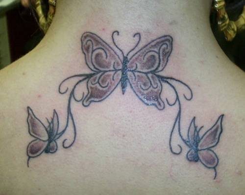 tatouage papillon 1055