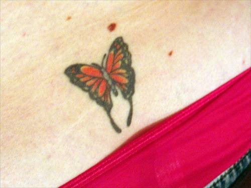 tatouage papillon 1064