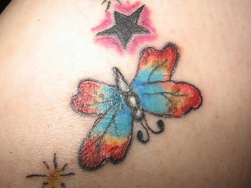 tatouage papillon 1074